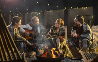 Partagez des instants de convivialité autour d'un brasero de jardin