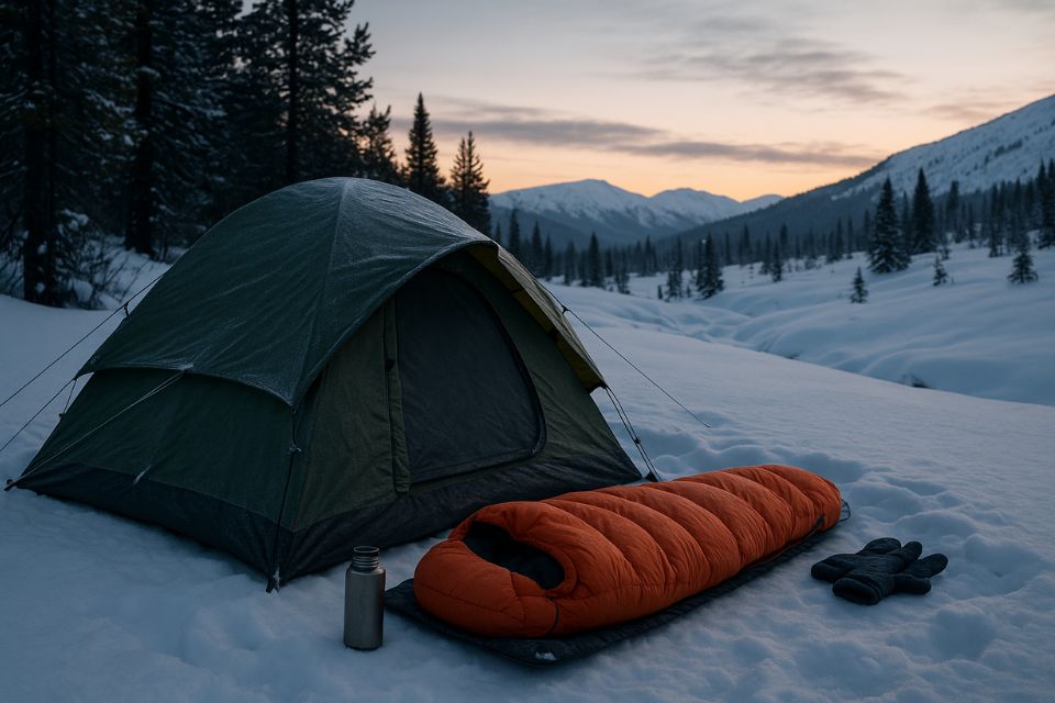 Nos conseils pour ne pas avoir froid la nuit en bivouac en hiver !