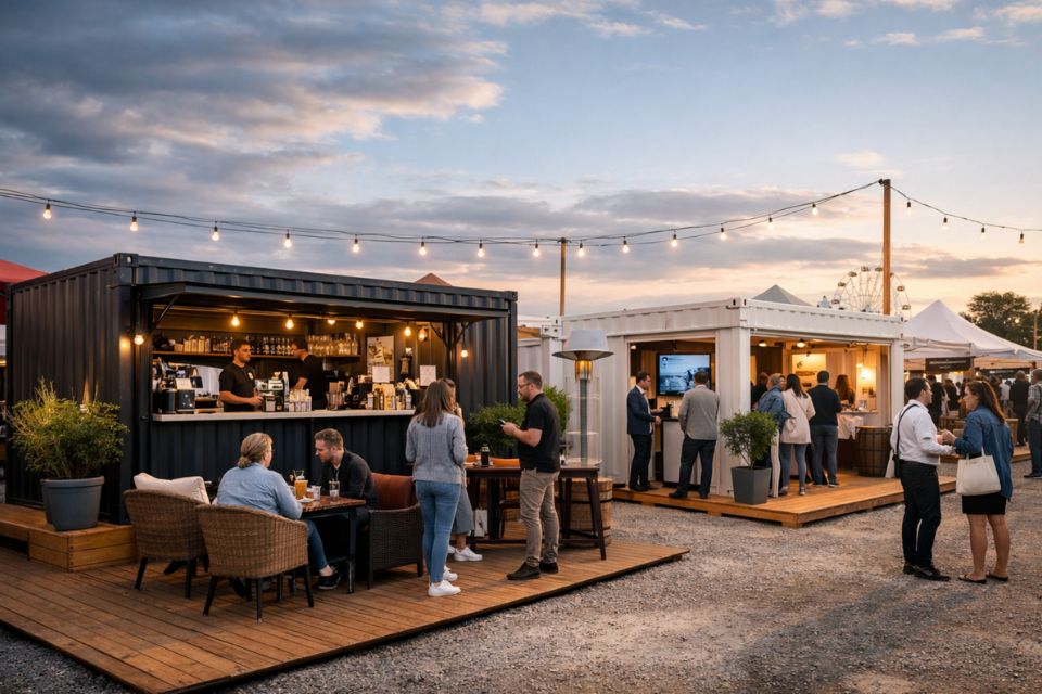 Pourquoi le container aménagé est parfait pour les événements de courte durée ?