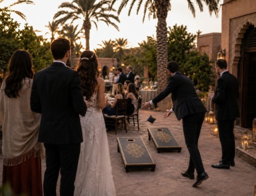 Le Cornhole, une animation originale pour votre mariage à Marrakech !